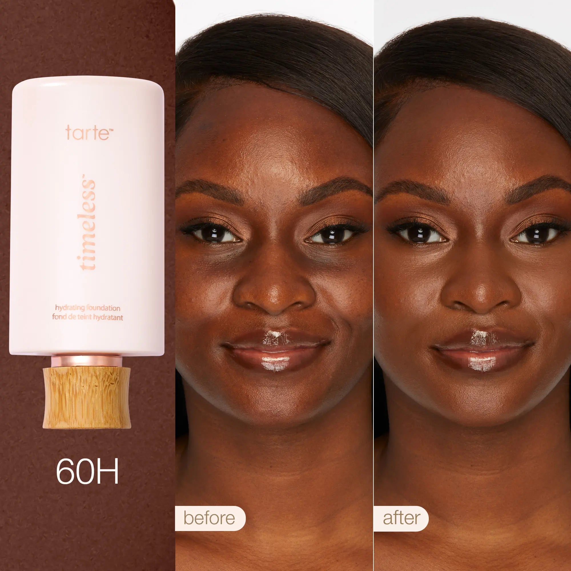 Tarte Timeless Hydrating Foundation & Buffer Brush - Full Coverage Serum Foundation + FREE Brush