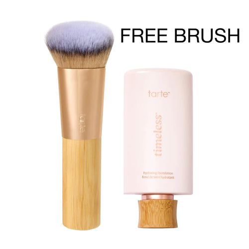Tarte Timeless Hydrating Foundation & Buffer Brush - Full Coverage Serum Foundation + FREE Brush