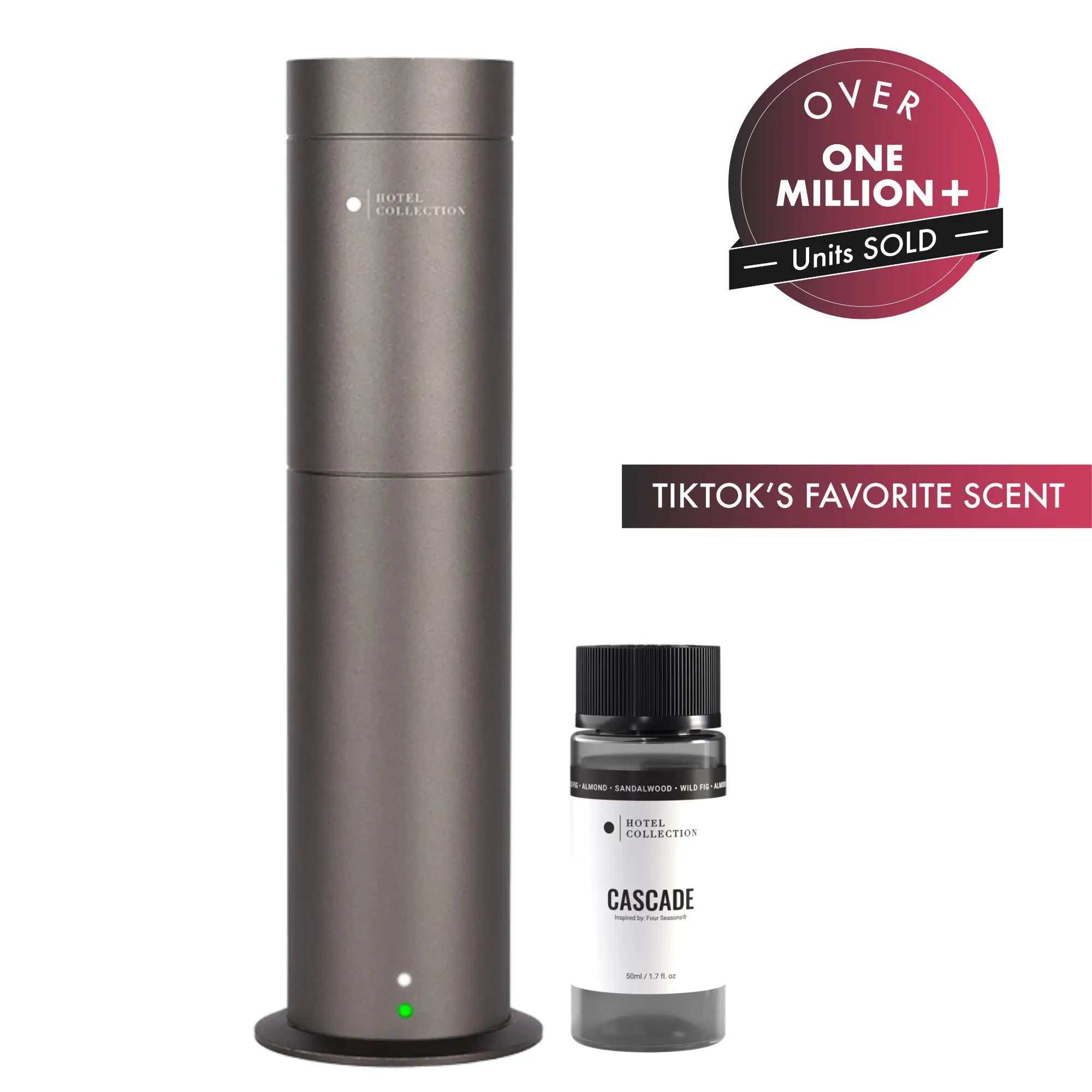 Hotel Collection | Scent Diffuser Discovery Kit Covers up to 600 Sq/Ft with One Fragrance Oil 50Ml (1.69 Fl Oz)