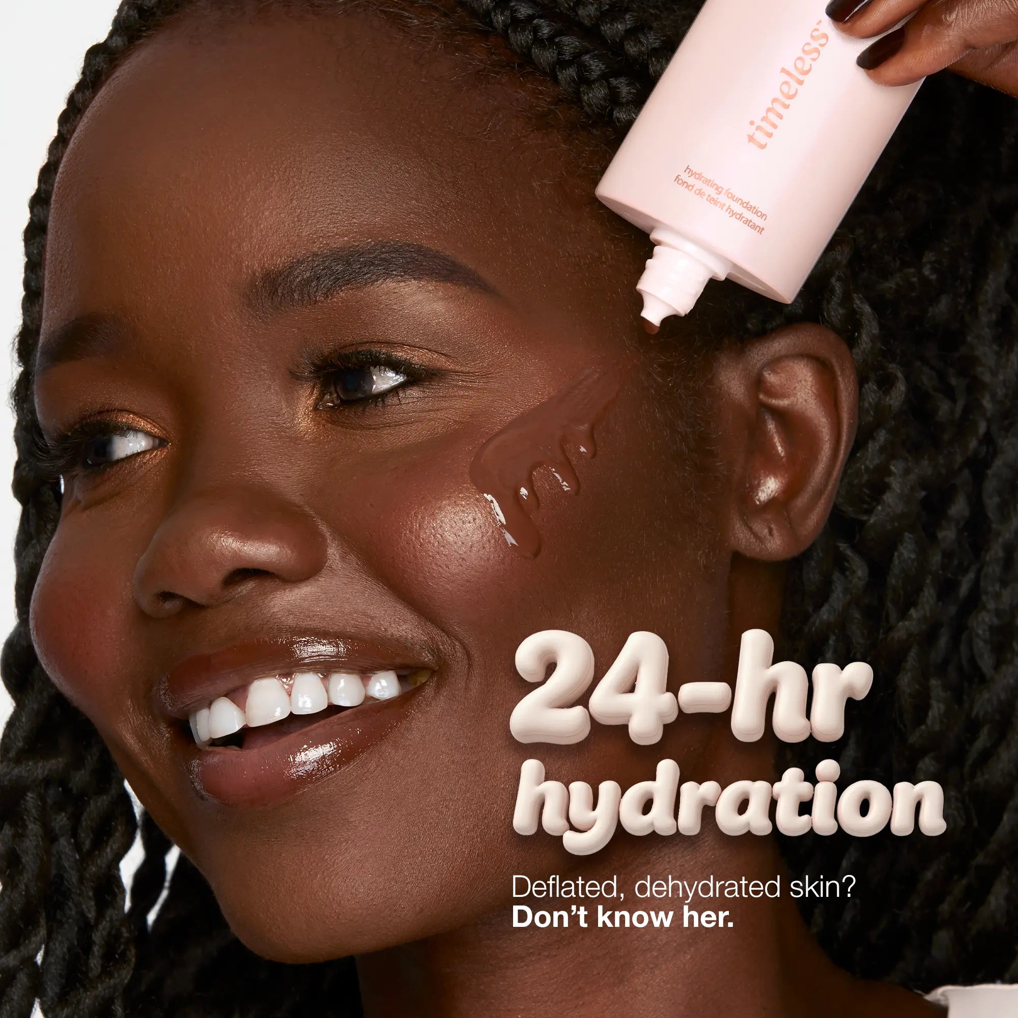 Tarte Timeless Hydrating Foundation & Buffer Brush - Full Coverage Serum Foundation + FREE Brush